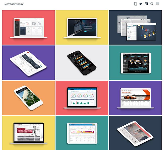 Мэтью Парк Портфолио UX-дизайна