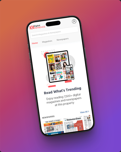Magzter App UI