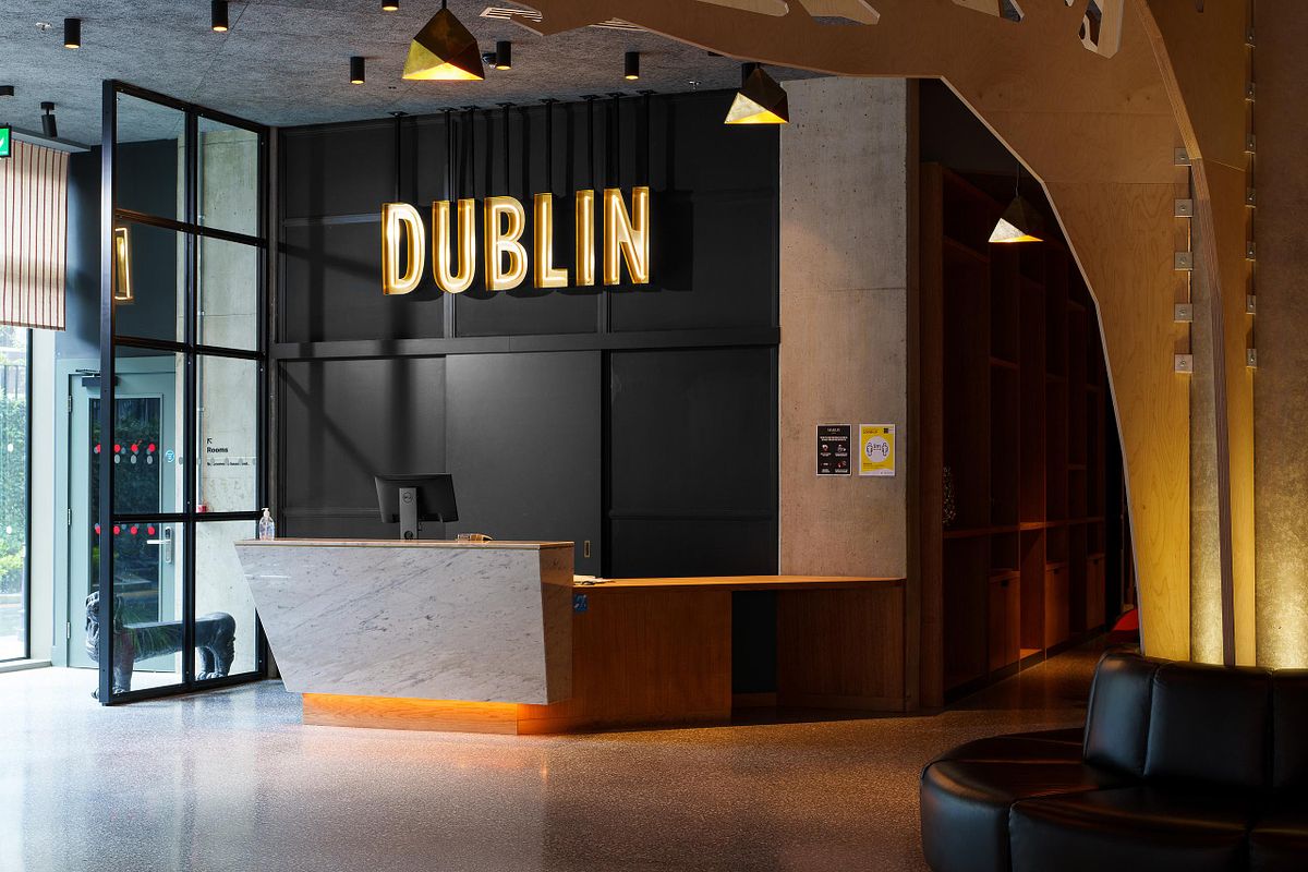 Marlin Hotel Dublin Reception Desk