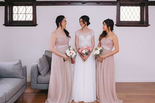 Bride Getting Ready