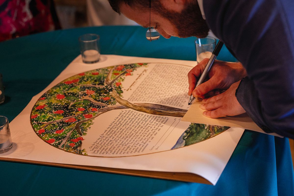 Signing of the Ketubah