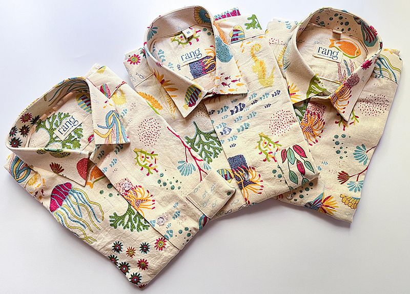 Cotton Sea animal Print