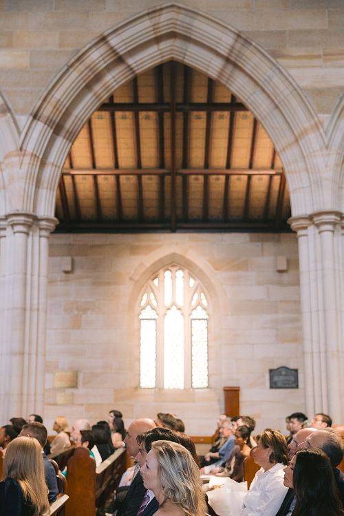 Church Wedding Ceremony at St Philip's Anglican Church
