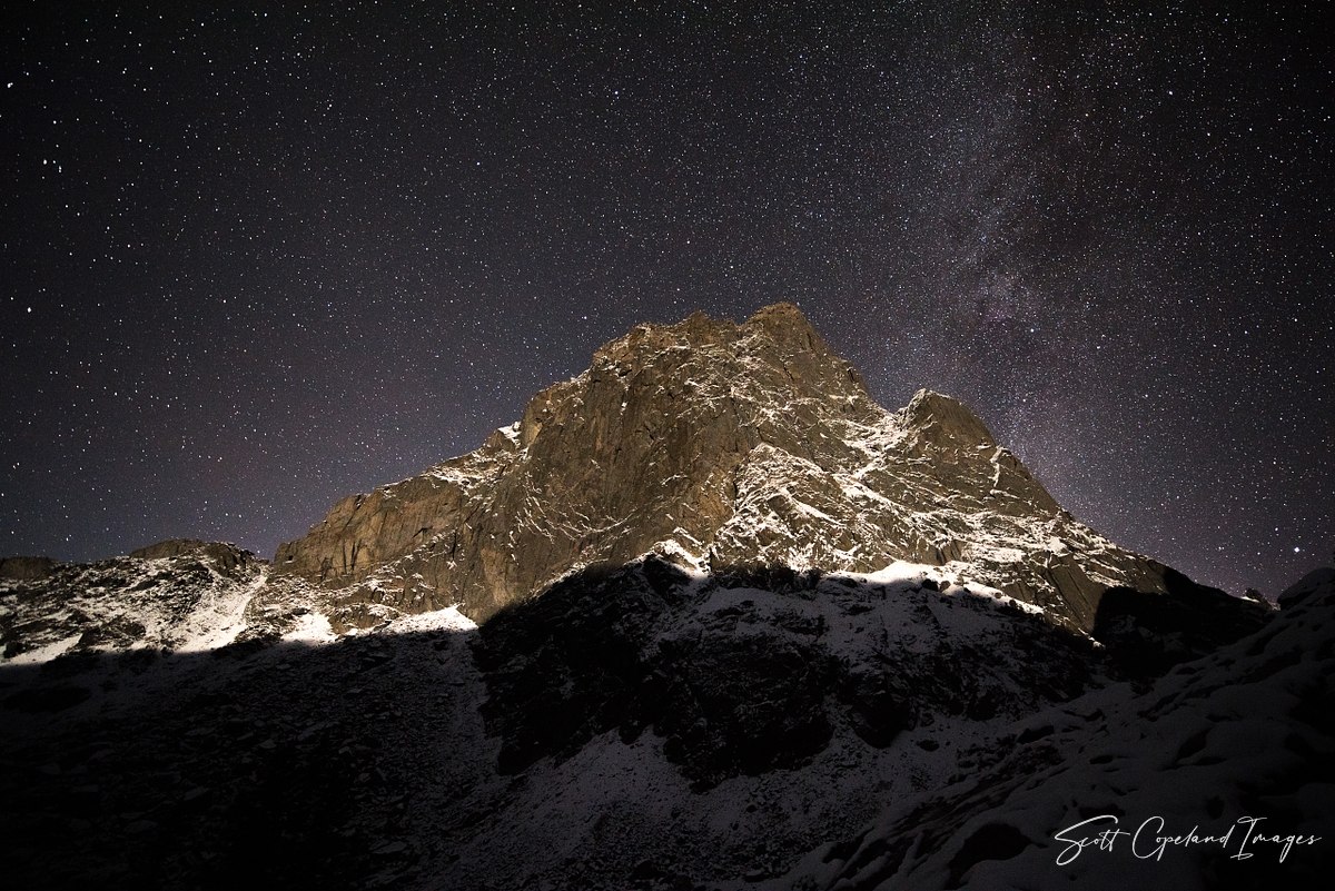 Milky Way Lights the Way