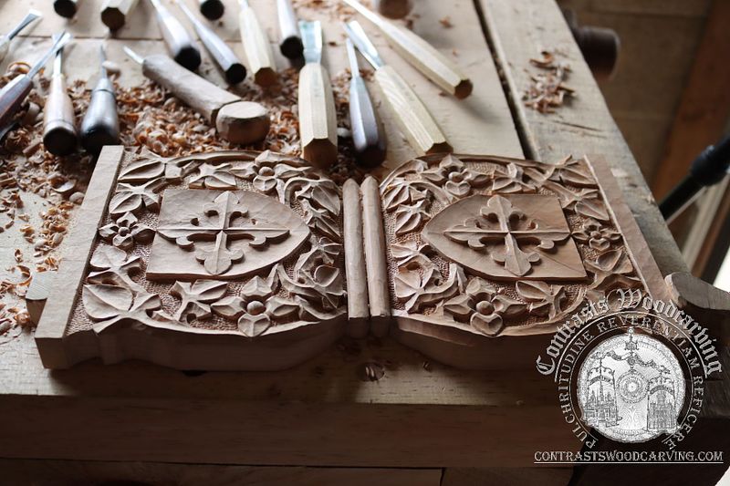 Carving Dominican Capitals