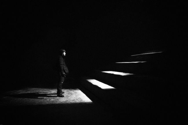 Foto in bianco e nero