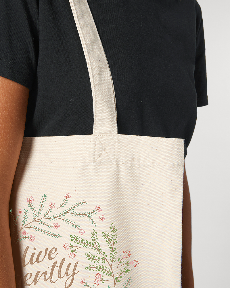 Live Gently Upon This Earth Tote Bag