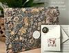 Luxury Vintage Floral Scented Letter Writing Stationery Gift Set with Accessories