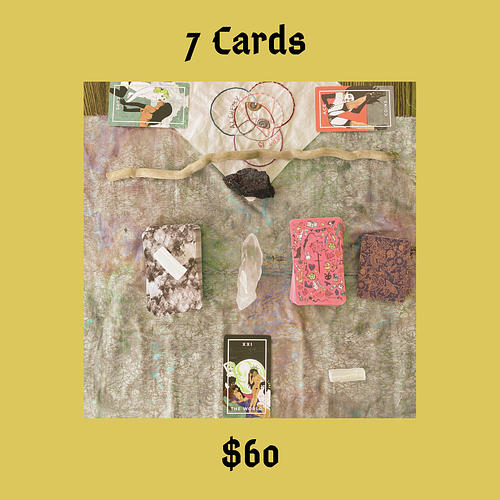 7 Cards for $60