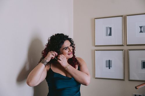 Bride Getting Ready