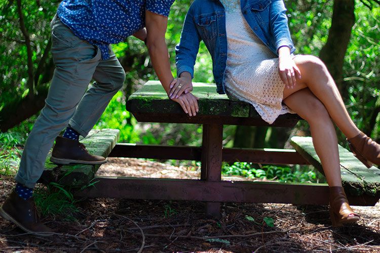 Verlovingsfoto's van Candid Couples