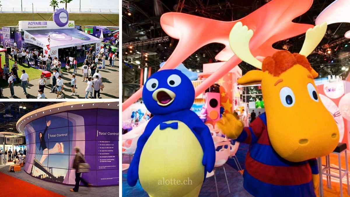 Several brand experiences and tradeshows that Martin Potter led