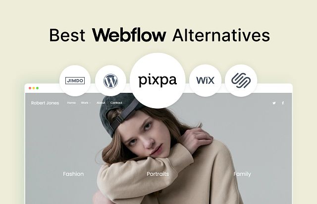 22 meilleures alternatives à Webflow en 2025