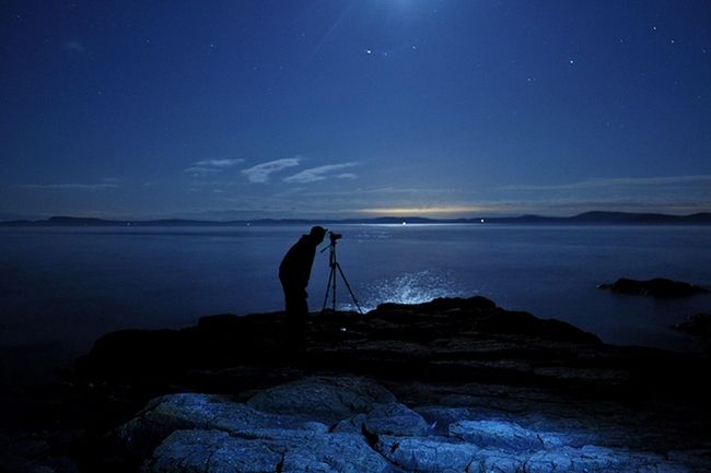 Trípode para fotos nocturnas