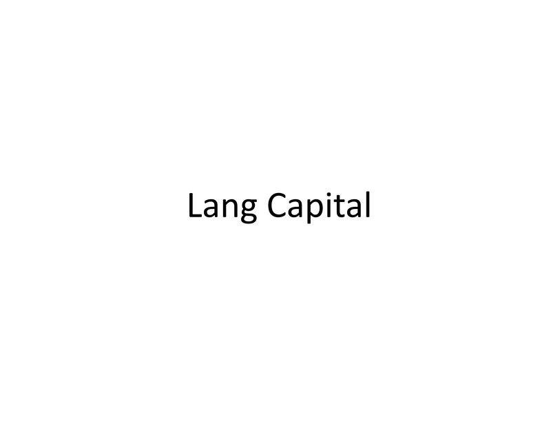 Lang Capital Headshots