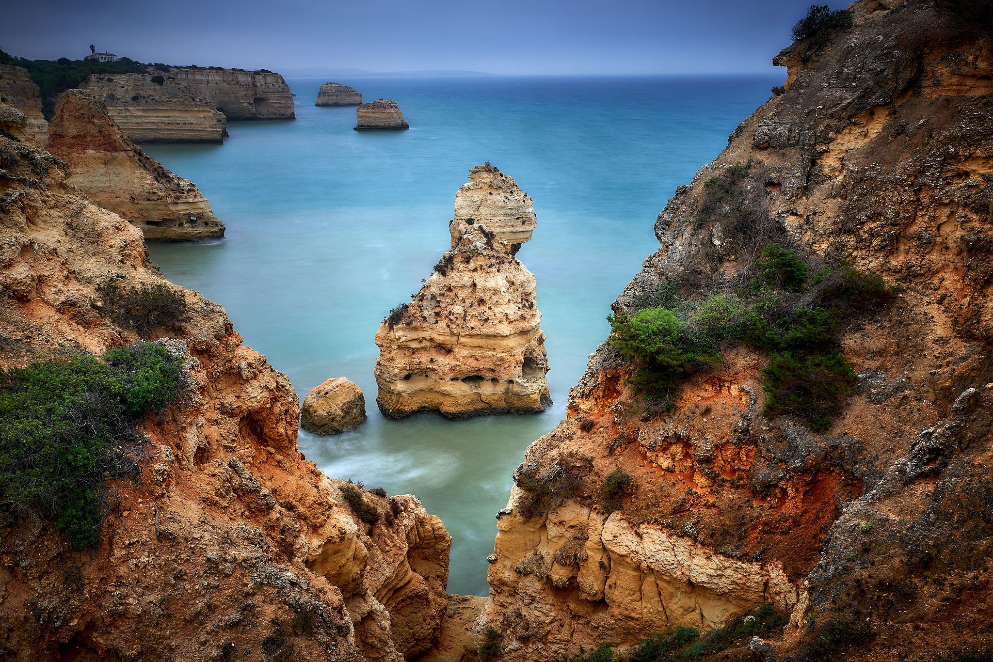 Sandstone Towers - Algarve, Portugal