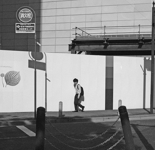 Light Shadow and Man