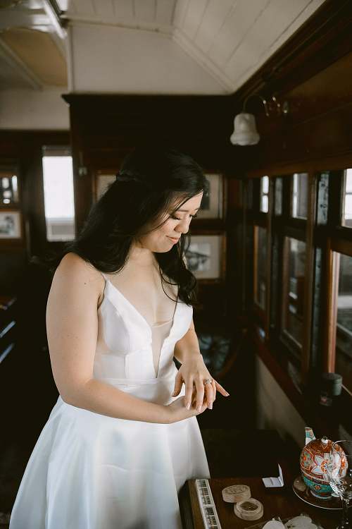 Bride Getting Ready