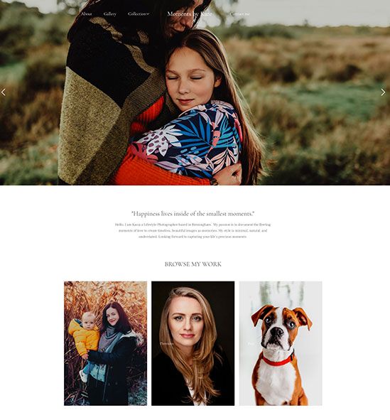 Katarzyna Stanczyk Portfolio Website Examples