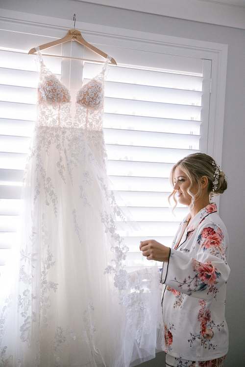 Bride Getting Ready
