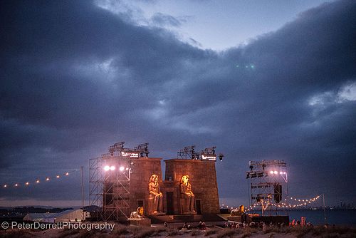 AIDA. Opera on the Beach. Opera Australia.