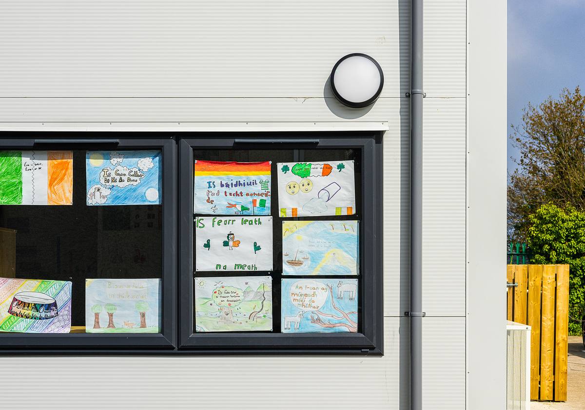 McAvoy SmartClass Modular Classroom Exterior - St. Joseph's
