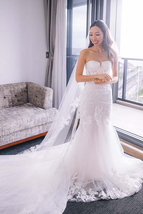 Bride Getting Ready