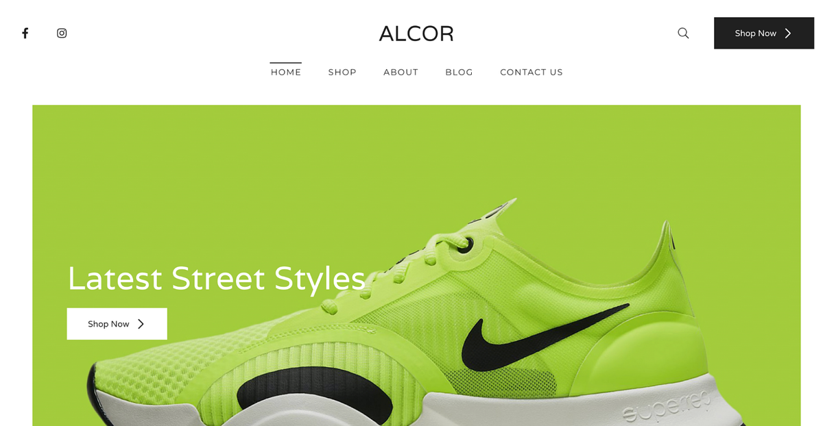 Images of Pixpa's Alcor template