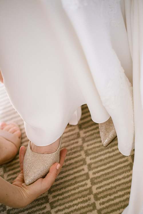 Bride Getting Ready