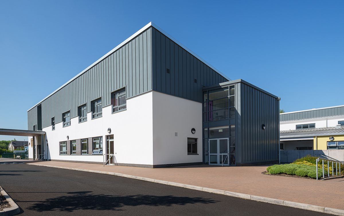Holy Family Special School Exterior - Angled Perspective