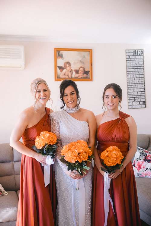 Bride Getting Ready
