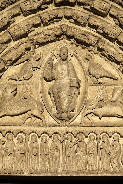 chartres, cathedrale,gothique, sculpture, portail royal