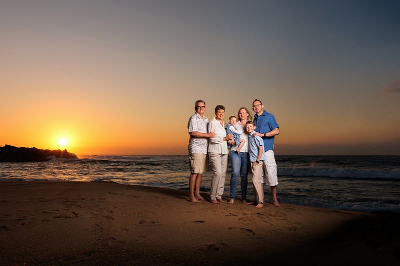 Family Sunrise Session with Donna at Ramsgate Beach, South Coast