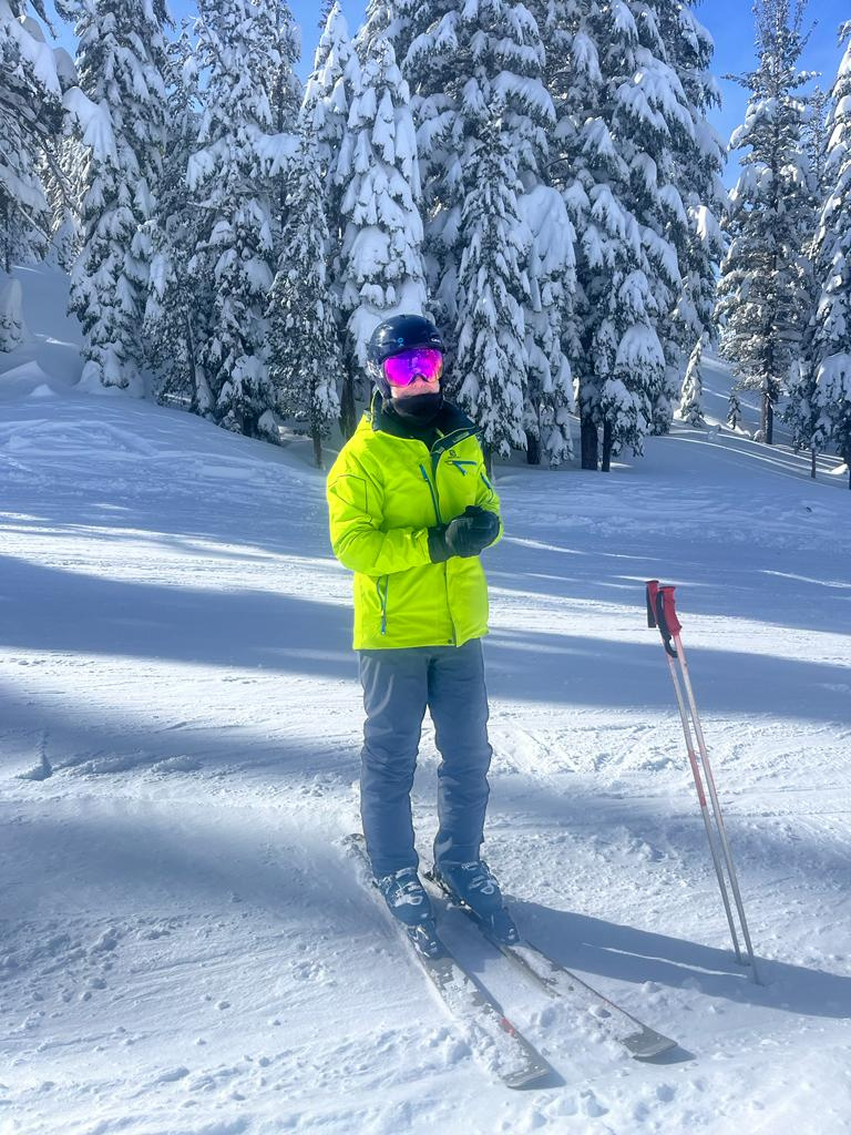 Let it show, let it snow.....