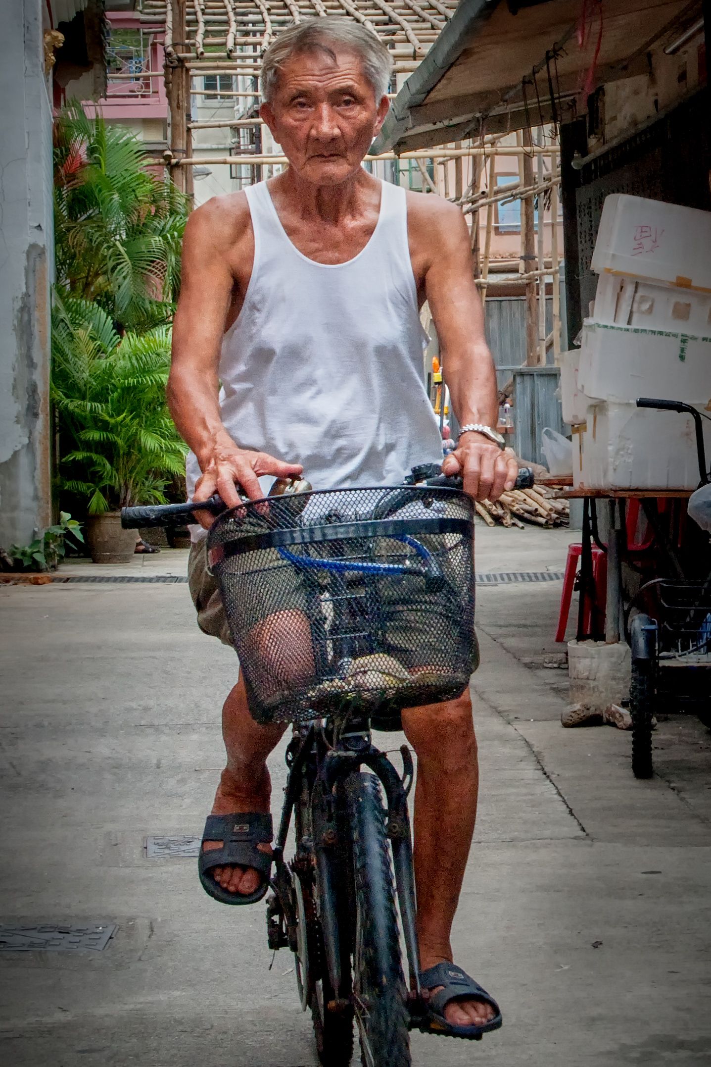 Getting Around in Tai O - Hong Kong, China