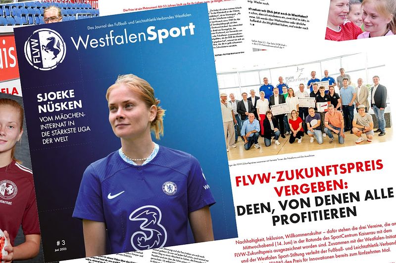 Ibbenbürener Kickers im Westfalensport 3/2023