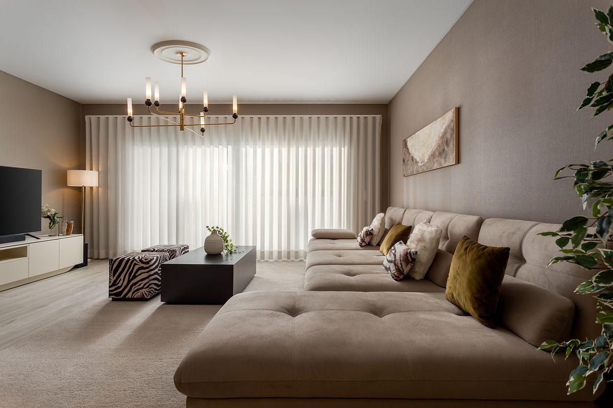 Fotografia de no Apartamento Montijo, destacando a decoração com Estilo Africano.