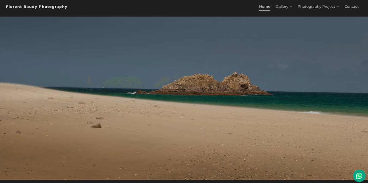 Online-Naturfotografie-Portfolio von Florent Baudy