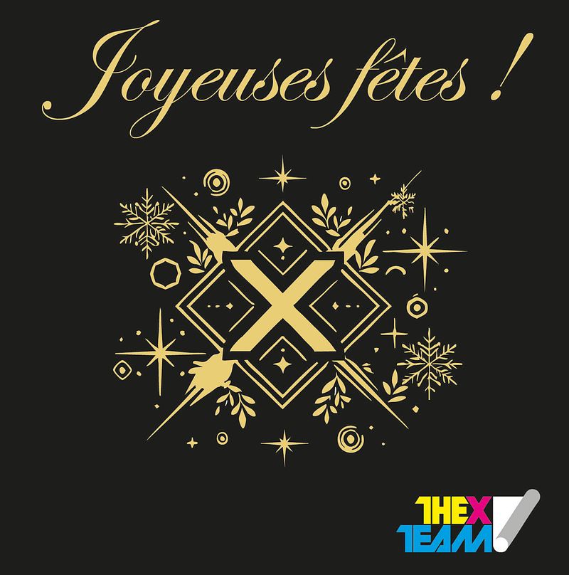 The X-Team vous souhaite de joyeuses fêtes de fin d'année !
