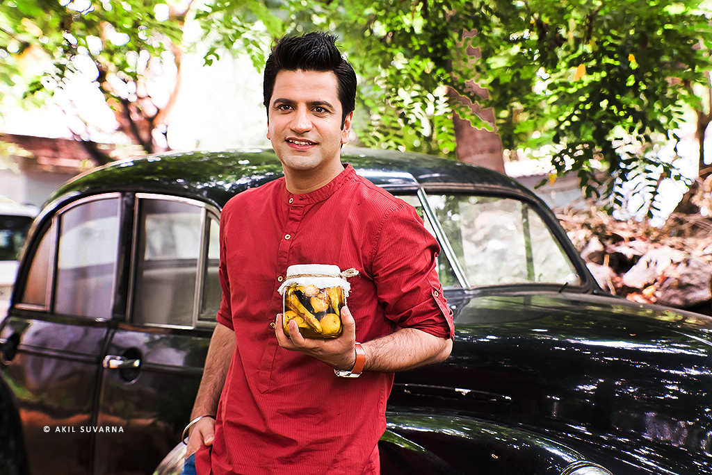 Celebrity Chef Kunal Kapur Photo shoot by photographer Akkil Suvarna for Zee Zest