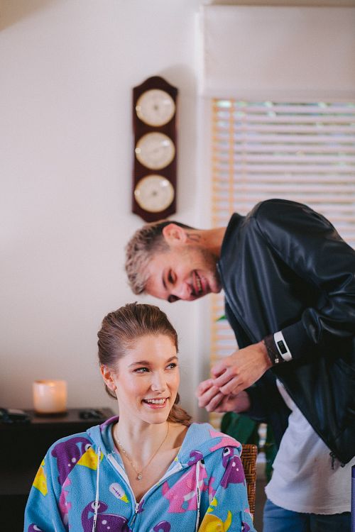 Bride Getting Ready