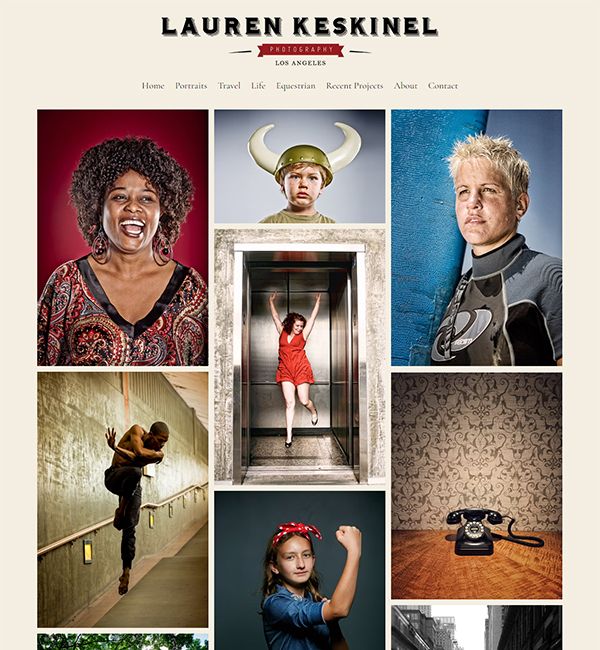 Lauren Keskinel Portfolio Website Examples