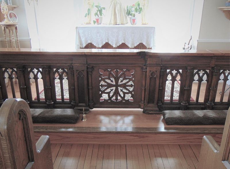 1870's Communion Rail Restoration