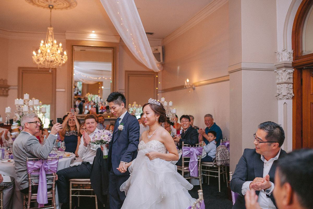 Bridal entrance at The Agincourt Room, Curzon Hall.
