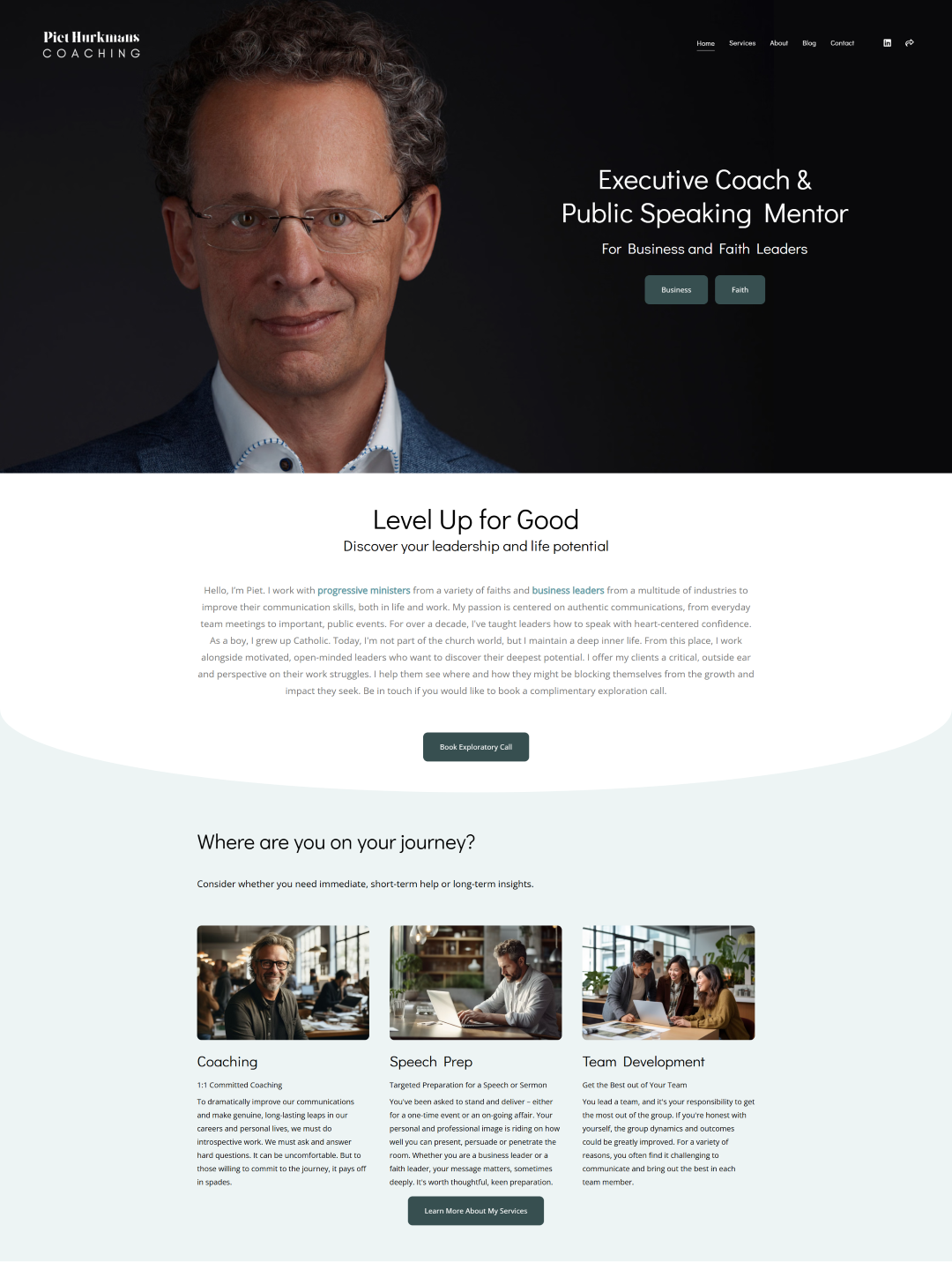 Piet Hurkmans Coaching Portfolio