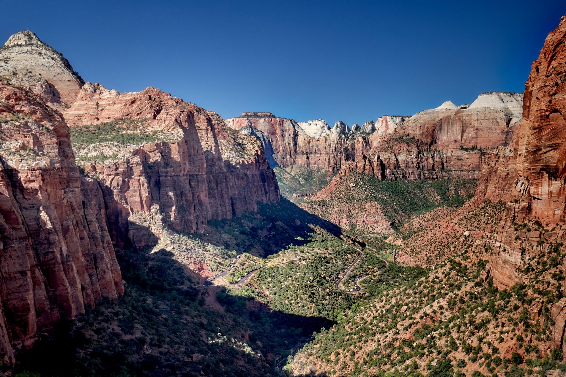 Virgin River Valley in Zion National Park - Springdale, Utah