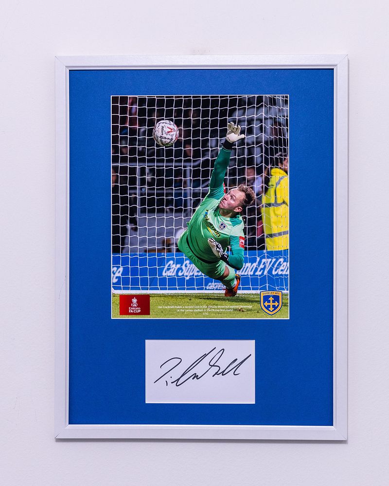 Limited Edition Super Joe Cracknell in Goal