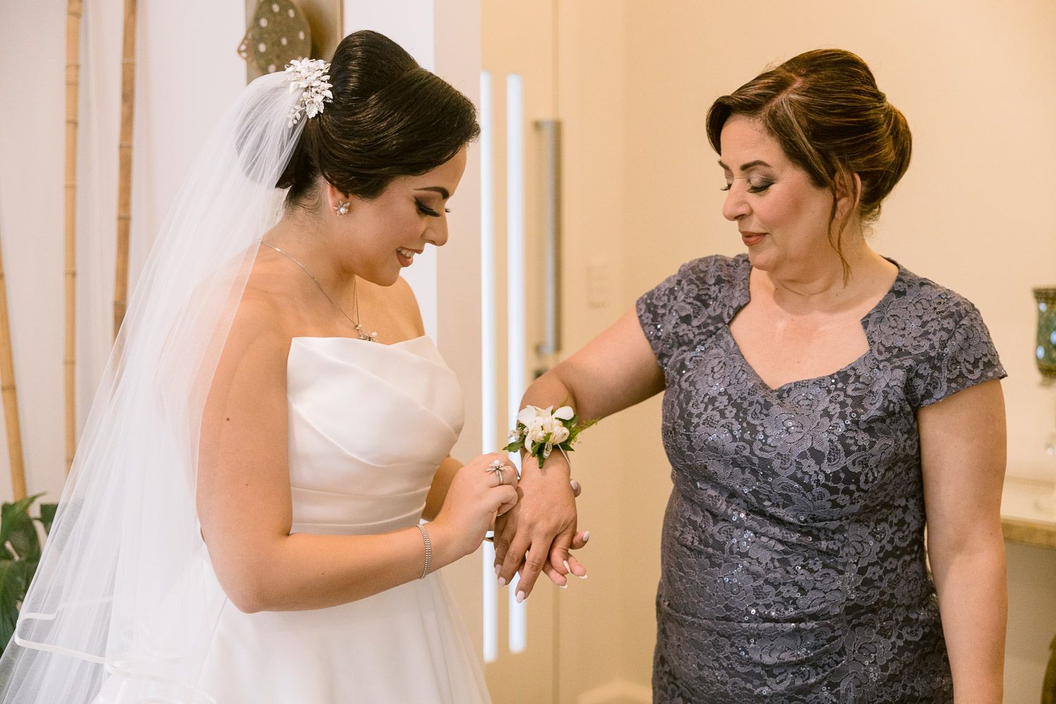 Bride Getting Ready