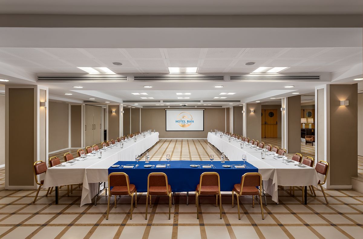 Salas de reuni&atilde;o do Hotel Ba&iacute;a Cascais &ndash; fotografia de espa&ccedil;os corporativos em hotel