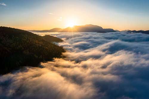 Schneeberg sunset